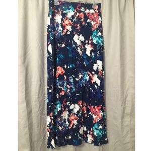 a.n.a Floral Maxi Skirt